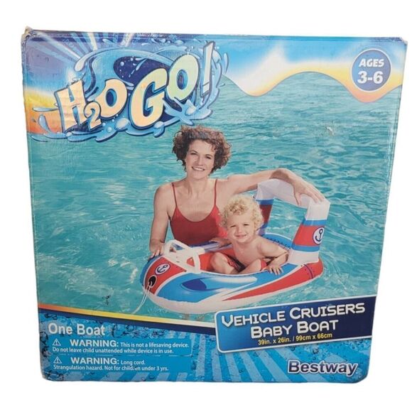 h2o go bestway vehicle cruisers baby boat Floating Sailboat